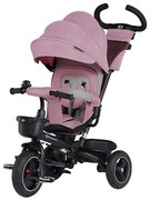 KINDERKRAFT select - Dziecięcy rowerek trójkołowy 5w1 SPINSTEP różowy