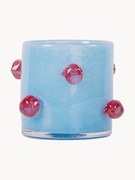 Świecznik ze szkła dmuchanego Arlo