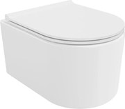 Mexen Sofia miska wc Rimless z deską wolnoopadającą slim, duroplast, biała połysk - 30540500