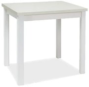 Stół kuchenny ADAM 90x65 biały mat SIGNAL