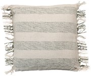 Poduszka dekoracyjna BOSSA 45x45 cm, zielone paski