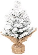 Choinka zaśnieżona w jucie Tiga, 30 cm, 30 cm