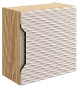 Szafka łazienkowa OCEAN BEIGE 83-35-1DQ 35cm dąb olejowany/beżowa COMAD
