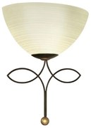 EGLO 89135 - Kinkiet BELUGA 1xE27/60W antyczny brąz