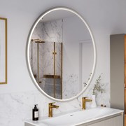 Lustro łazienkowe LED BELDIVO okrągłe - 120 cm