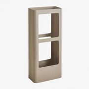 Stojak Na Parasole Ze Stali Nierdzewnej Hayden Moka Brown - Sklum