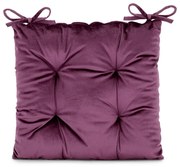 Aksamitna poduszka na krzesło 40x40 cm Aleksa – Restilo