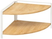 Półka narożna na blat kuchenny ORDERA, 29,7 x 29,7 x 20,5 cm