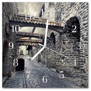 Zegar ścienny kwadrat Aleja