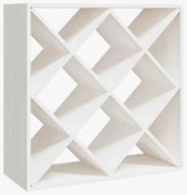 Skandynawski Regał Biały Na Wino R8-H89