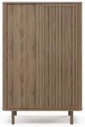 Szafka w dekorze dębu w naturalnym kolorze 86x130x40 cm Salma – Marckeric