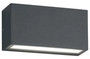 Kinkiet zewnętrzny LED (wys. 5 cm) Trent – Trio