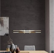 Eglo 901226 - Lampa wisząca na linkach COLMEAL LED/21W/230V, złota