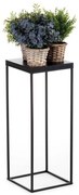 Stojak na kwiaty BASICLOFT 60x24 czarny