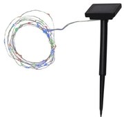 Ogrodowa girlanda świetlna LED z kolorowymi diodami Star Trading Dew Drop, dł. 5 m