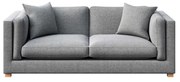 Szara sofa 235 cm Pomo – Ame Yens