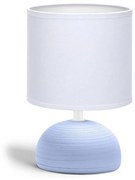 Aigostar - Lampa stołowa 1xE14/40W/230V niebieski/biały