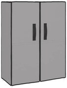 Szara szafka tekstylna na buty E8-E41