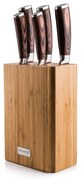 Zestaw noży G21 Gourmet Nature 5 szt. + bambusowy blok