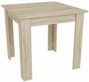 Kwadratowy stół do kuchni dąb sonoma W7-B02