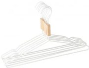 Zestaw 6 Wieszaków Säly Biała - Sklum