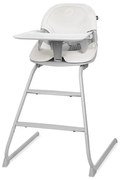 Lionelo - Krzesło do jadalni dla dzieci 2w1 DALIA biały/szary