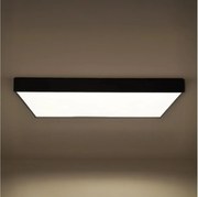 Oprawa sufitowa LED/340W/230V 3000/4000/6500K 100x100 cm czarna