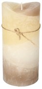 Świeca Dorotea 15cm cappuccino