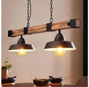 Eglo 44085 - Żyrandol na łańcuchu OLDBURY 2xE27/60W/230V