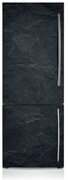 Osłona dekoracyjna na lodówkę Czarny marmur
