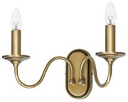 Podwójny świecznikowy kinkiet mosiężny FS-K2