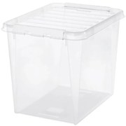 SmartStore Pojemnik z białymi klipsami Classic, 52l, 52 l
