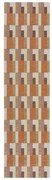 Pomarańczowo-naturalny chodnik 60x230 cm Riley Block Geo – Flair Rugs