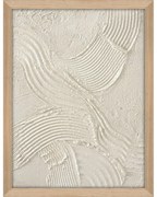 Ręcznie malowany obraz 32,5x42,5 cm Sand shadows – Malerifabrikken