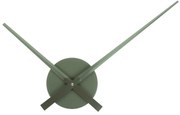 Designerski zegar ścienny Karlsson 4348DG zielony, średnica 48 cm