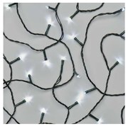 LED Zewnętrzny łańcuch bozonarodzeniowy 80xLED/13m IP44 zimna biel