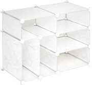 Przezroczysta półka - system wtykowy