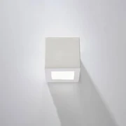 Kinkiet ceramiczny LEO biały SOLLUX  LIGHTING