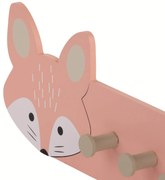 Wieszak z MDF z motywem zwierzątka, 47 x 14,5 cm