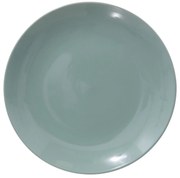 Talerz z kamionki miętowy COLORAMA, Ø 27 cm