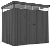 DOMEK NARZĘDZIOWY STALOWY 200×239×227 CM – DUŻY SCHOWEK NA NARZĘDZIA Z OKNEM, OGRODOWY