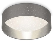 Briloner 3882-014 - LED Plafon MAILA STARRY LED/18W/230V szary/srebrny