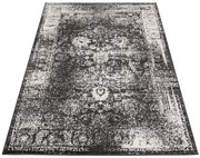 Antracytowy dywan rustykalny H1-T75