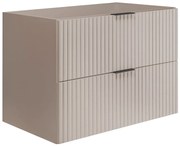 Szafka kaszmirowa łazienkowa z szufladami 80 cm G6-C08