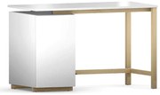 Białe skandynawskie biurko 120x60 M4-N31