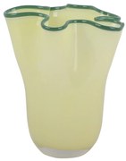 Wazon szklany RUFFLES, 22 cm
