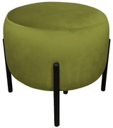 Pufa WILFRED BL VELVET oliwkowa ATOS