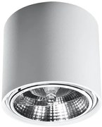 Plafon Led Biały Nowoczesny Tuba G6-W88