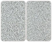 Szklane płyty ochronne GRANIT na kuchenkę – 2 sztuki, WENKO