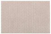 Brązowoszara mata stołowa Tiseco Home Studio Chevron, 45x30 cm